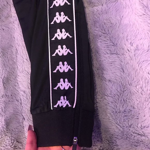 slim fit kappa joggers - Picture 2 of 4